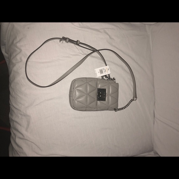 Michael Kors Sloan Phone Quilted Chain Crossbody - Picture 5 of 6